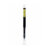 Cumpara ieftin Pix negru 0.5 mm cu bila, cerneala pe baza de apa, varf fin pentru scriere precisa, scoala, birou, notite si documente