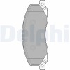 DELPHI LP2082 set placute frana,frana disc