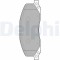DELPHI LP2082 set placute frana,frana disc