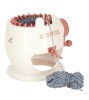 Masina de Tricotat Copii Sentro KIK, Roz Pudra, 20cm, Accesorii Tricotate Rapid (Palarii, Esarfe, Manusi)