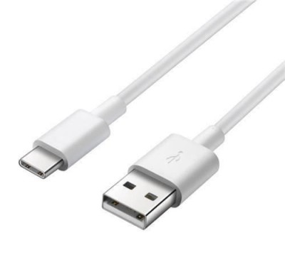 Cablu de date Huawei Mate 9, 9 Pro, HL1289, Type C, USB 3.1, White foto