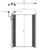 NRF 350503 EASY FIT Condensator, climatizare