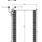NRF 350503 EASY FIT Condensator, climatizare