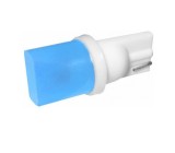 Bec auto cu LED, T10, albastru, 12V - 109924