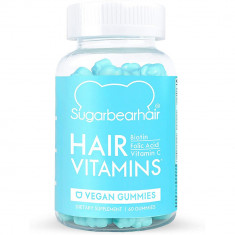 Supliment Alimentar, SugarBearHair, Biotina, Vitamina D, Vitamina B-12, Acid Folic, Vitamin A, 60cps foto