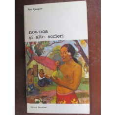 Noa-noa si alte scrieri-Paul Gauguin