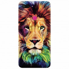 Husa silicon pentru Xiaomi Mi 8 Lite, Colorfull Lion