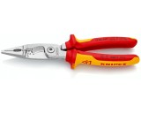 Cleste multifunctional izolat pentru electricieni 13 86 200 Knipex