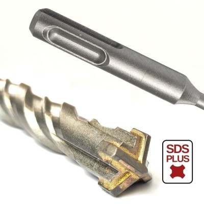 Burghiu pentru ciocan SDS-PLUS 4 tăișuri &amp;Oslash; 16,0mm x 210mm lungime foto