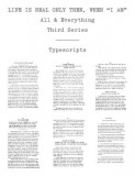 Life Is Real Only Then, When &quot;&quot;I Am&quot;&quot;: Typescripts