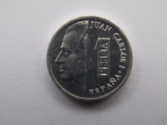 1 PESETA 1989 SPANIA foto