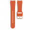 Curea silicon, compatibila Samsung Galaxy Watch 5, 44mm, VD Very Dream&reg;, Quick Release, Melon Orange