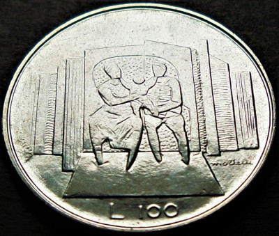 Moneda exotica 100 LIRE - SAN MARINO, anul 1976 *cod 5061 A = UNC foto