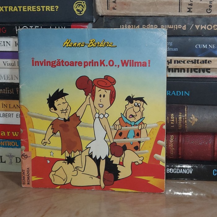 HANNA-BARBERA : INVINGATOARE PRIN K.O. , WILMA ! , EGMONT ROMANIA , 1995