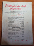 Invatamantul popular ianuarie 1939 anul 1,nr. 1-revista de padagogie practica