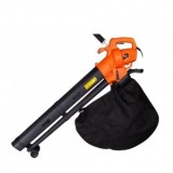 Suflanta Aspirator Frunze cu Tocator Profesionala 3000 W, 270 km/h, Sac 35 L