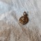 MEDALION HERUVIM aurit 1900 FRANTA de colectie UNIC manopera EXCEPTIONALA superb