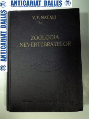 ZOOLOGIA NEVERTEBRATELOR -V.F.NATALI foto