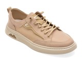 Cumpara ieftin Pantofi sport OTTER bej, T9329, din material textil