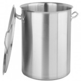 Oala inalta cu capac profesionala inox 50X50 cm, 98 L