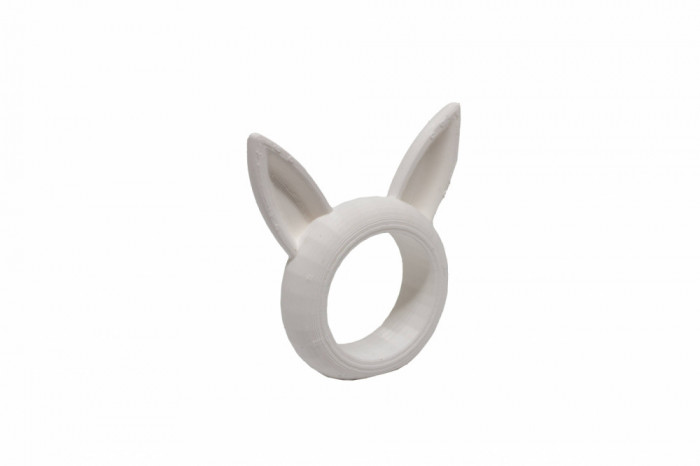Bunny Napkin ring - alb