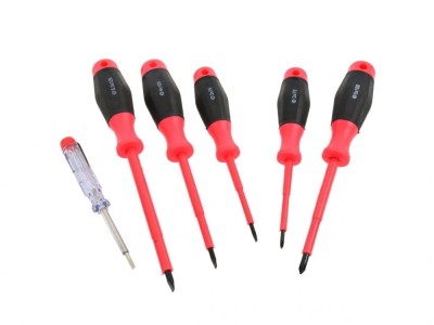 Set 6 surubelnite izolate, Geko G30623 foto