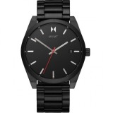 Ceas bărbătesc MVMT Element, cronograf, cu baterie, 43 mm, cu brățară metalică neagră