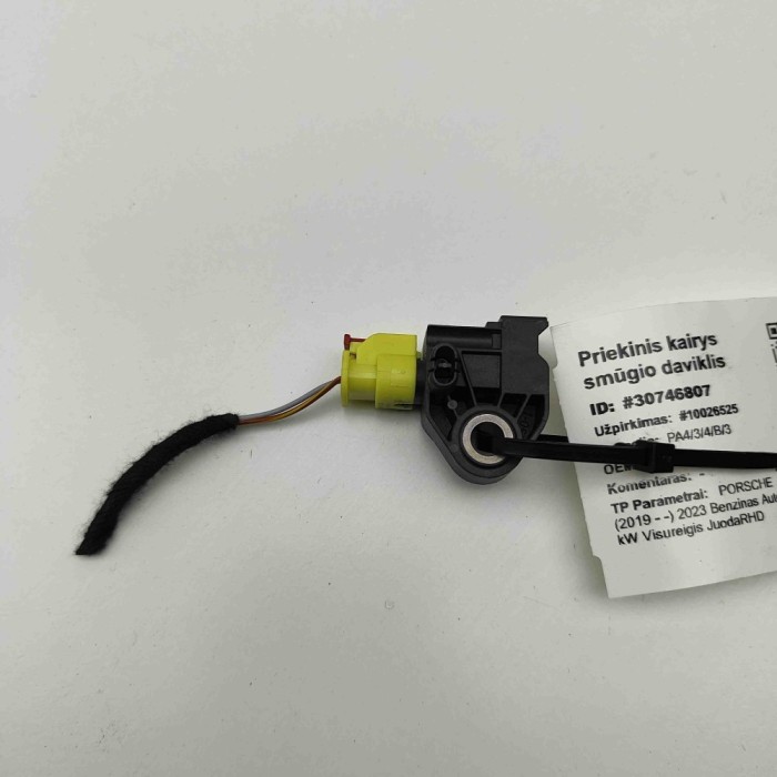 Senzor de impact st&acirc;nga față PORSCHE CAYENNE Coupe 9YB 2023 OEM: 4N0959651D | 30746807