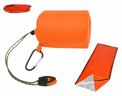 Sac de dormit termic model MINI pentru turism, alpinism, salvare, dimensiune 213 x 91 cm AVX-AG404B foto