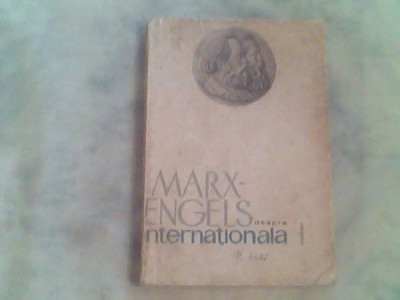 Despre internationala-I-K.Marx,F.Engels foto