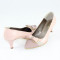 Pantofi cu toc dama piele naturala - Nike Invest roz - Marimea 39