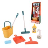 Set de Curatenie Leziter, Joc de Rol pentru Copii, Plastic, Recomandat de la 2-3 Ani, 8 Piese