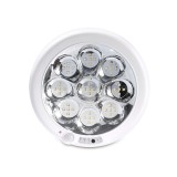 Plafoniera rotunda cu senzor, 45 x LED, 900 lm, alb rece, General