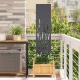vidaXL Ecran de intimitate pentru grădină Antracit 32 x 140 cm 876240