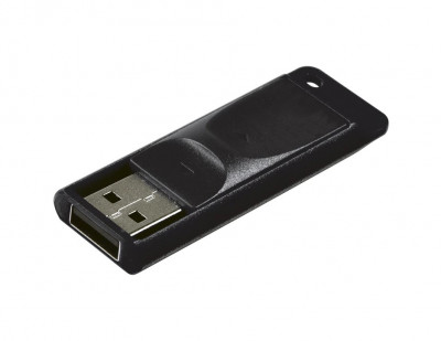 Memorie USB Verbatim Store &amp;#039;n&amp;#039; Go Slider 32GB, USB 2.0, Black foto