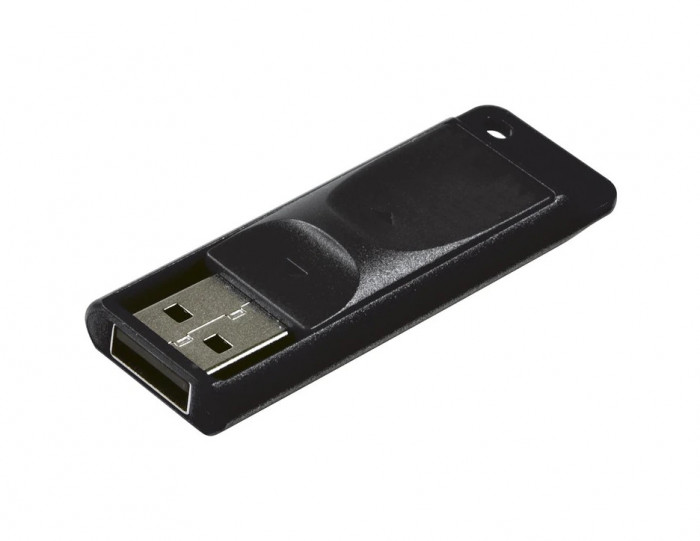 Memorie USB Verbatim Store &#039;n&#039; Go Slider 32GB, USB 2.0, Black