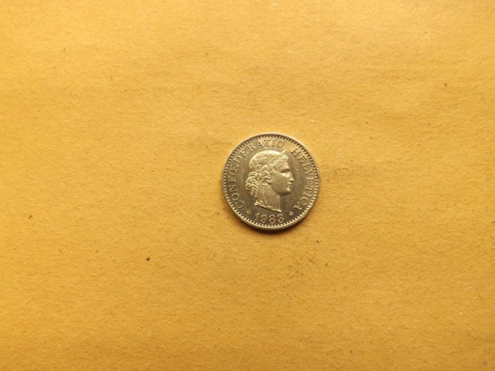 Elvetia 10 Rappen / Centimes 1983