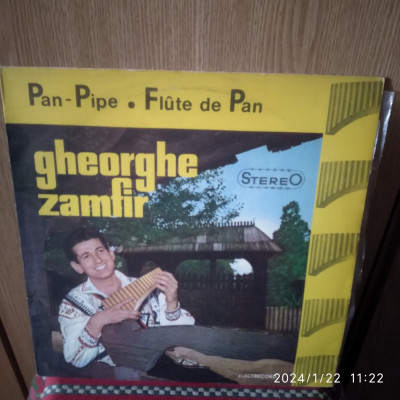 -Y- GHEORGHE ZAMFIR NAI - PAN - PIPE ( EX++ ) DISC VINIL LP foto