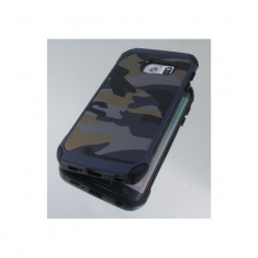 Husa capac nx camouflage samsung g920 galaxy s6 blue foto