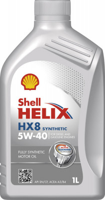 Ulei motor Shell Helix HX8 Synthetic 5W-40 1L foto