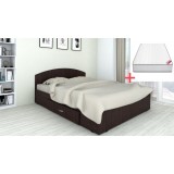 Set pat Mijloc 160 si Saltea MR Poket Wenge, MP
