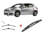Cumpara ieftin Set 3 stergatoare TOYOTA AURIS (_E15_) 2006 - 2012, pentru parbriz si luneta, Valeo Silencio