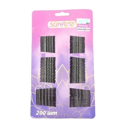 Agrafe Negre din Metal &amp;ndash; Set 200 Bucati foto