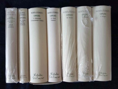 Nichita Stanescu &amp;ndash; Opere 1,2,3,4,5,6,7 (ed. de lux, Academia Romana, 7 vol.) foto