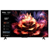 Televizor LED TCL 55V6C, Smart TV, 139 cm, Ultra HD 4K, Google TV, Clasa E