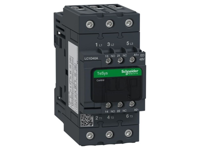 Contactor 3-polar 40A 48VDC