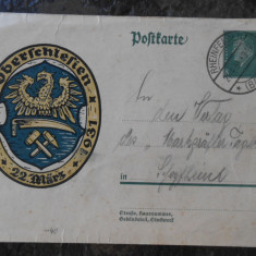 Carte postala Germania, 1931, circulata, Oberschlesien
