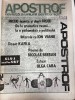 Apostrof nr. 5/6/7 1990, Almanah Carti Bibliofilie, 23 pagini, 42 x 30 cm, Limba Romana, Brosat, Stare Buna
