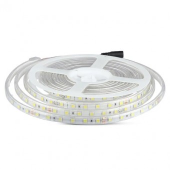 BANDA LED SMD5050 24V 60LED/M 6400K IP65 5M foto