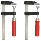 LumyTools LT38150 - Set 2 menghine rapide tip F 50x150 mm strangere prin insurubare